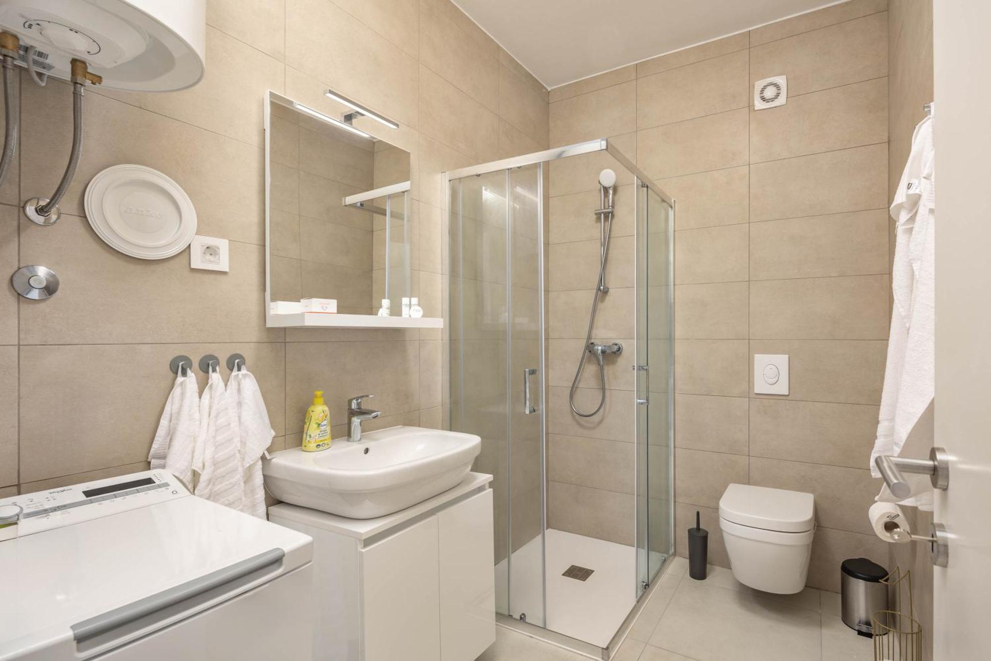 Seafront Villa Andrijana - Happy Rentals Plomin Exteriér fotografie