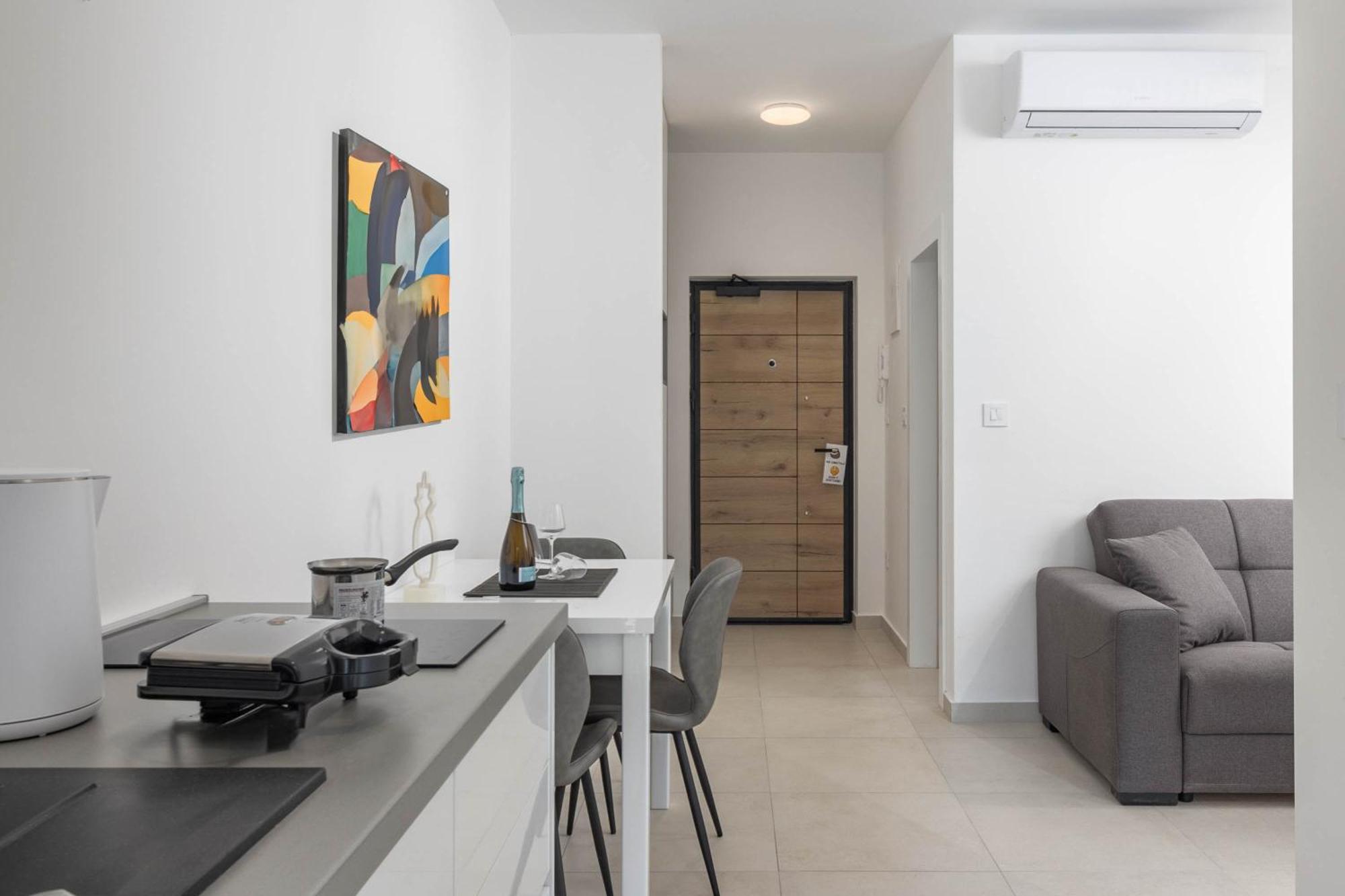 Seafront Villa Andrijana - Happy Rentals Plomin Exteriér fotografie