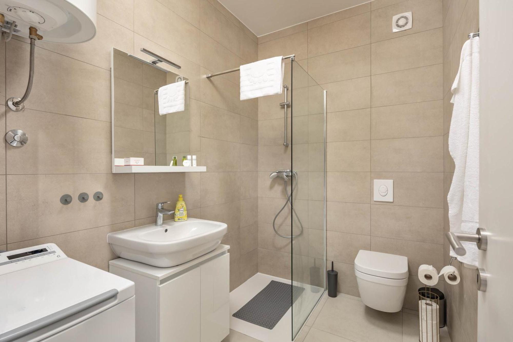 Seafront Villa Andrijana - Happy Rentals Plomin Exteriér fotografie